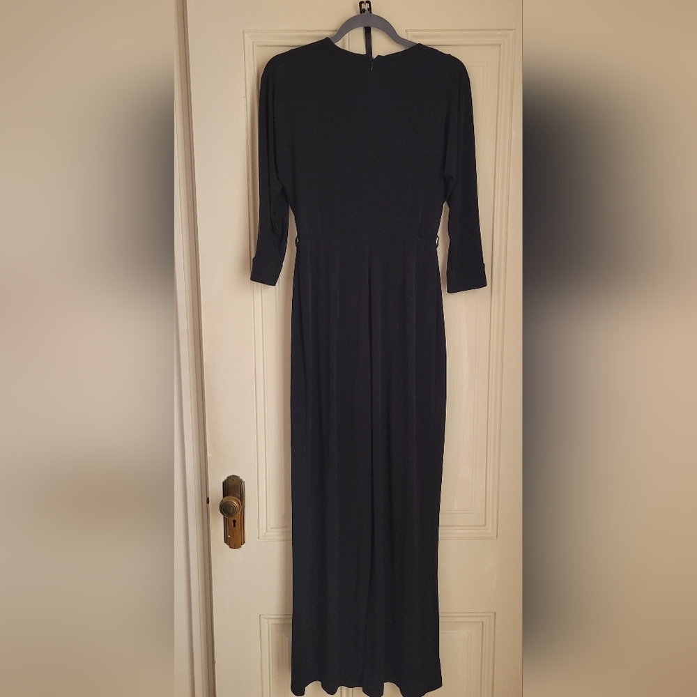 Calvin Klein long split- sleeves womens jumpsuit. Pre-owned. Like New. Size 4